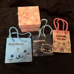 Cute Gift Bags and Box Set